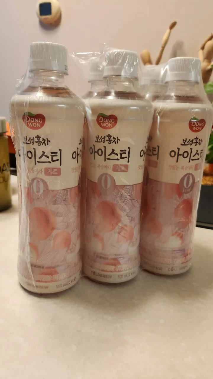 보성홍차 아이스티 제로 복숭아 12병 리뷰