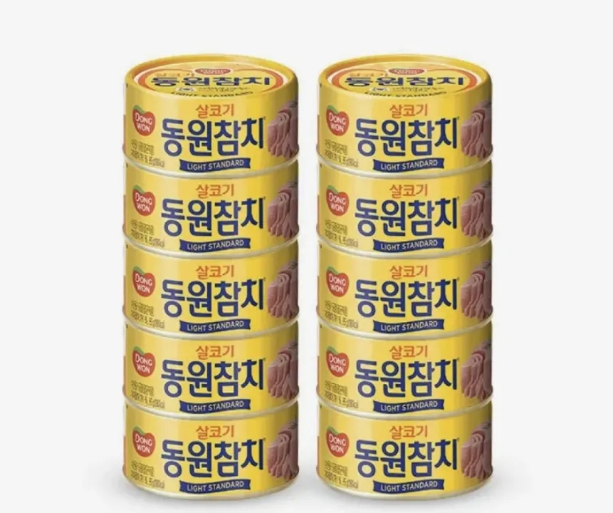 라이트 스탠다드 참치 85g x 10캔 리뷰