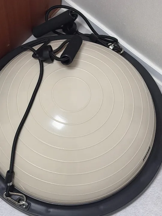 하프짐볼 베이지 46cm 리뷰