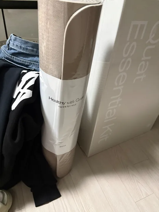 요가매트 베이지투톤 리뷰