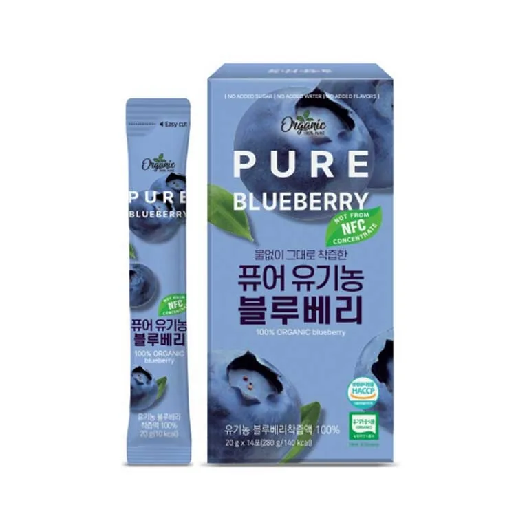 천호엔케어 퓨어 유기농 블루베리 1박스 (20g X 14포)