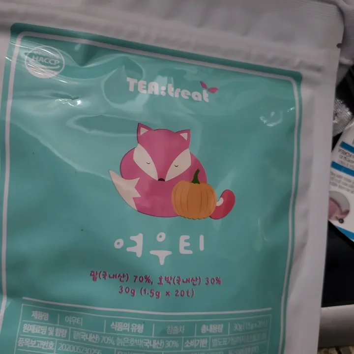 [6팩] 여우티 30g (1.5g*20ea) (1팩당 7500원) 리뷰