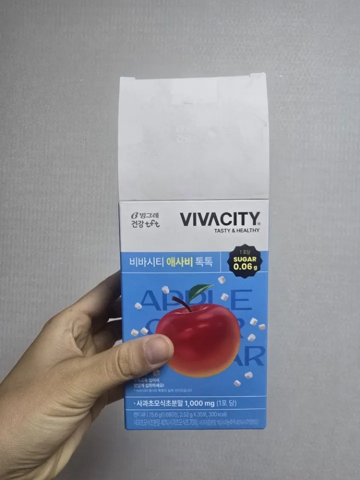 애사비톡톡 30포 * 1박스 리뷰