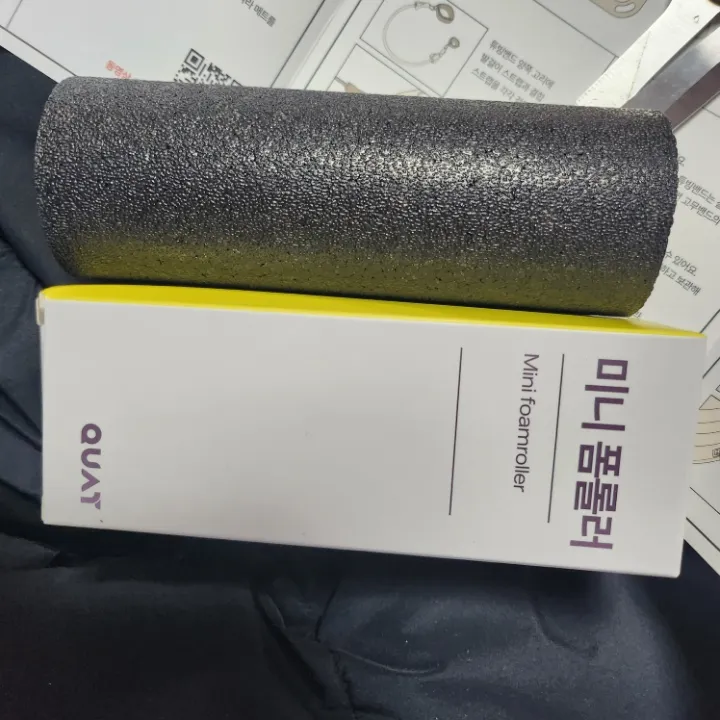 미니 폼롤러 블랙 2개 리뷰