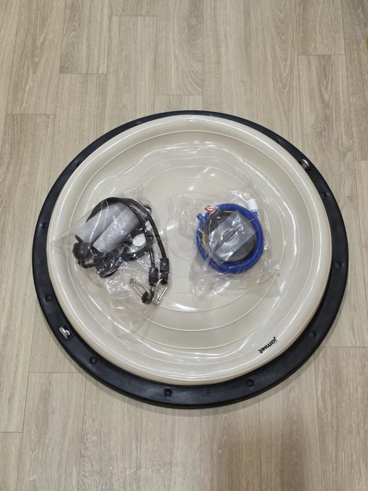 하프짐볼 베이지 58cm 리뷰