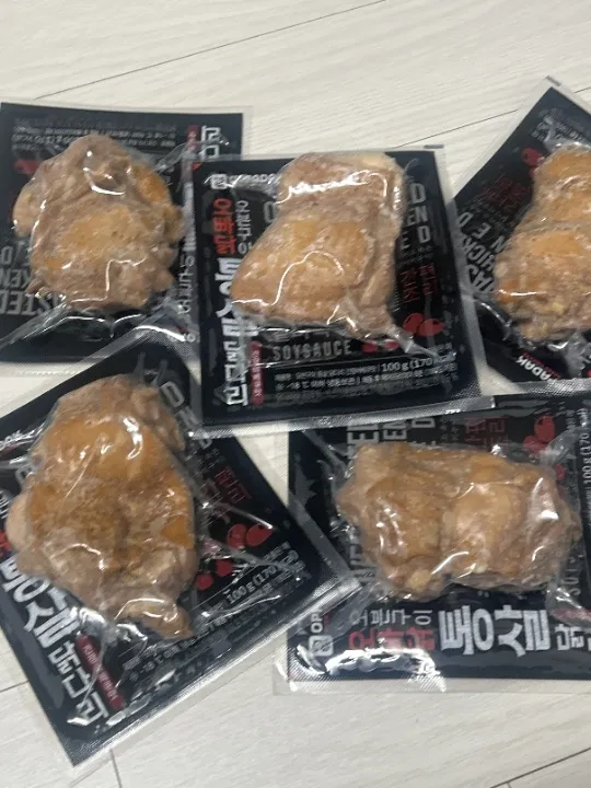 오븐구이 통살닭다리 간장바베큐맛 5팩 리뷰