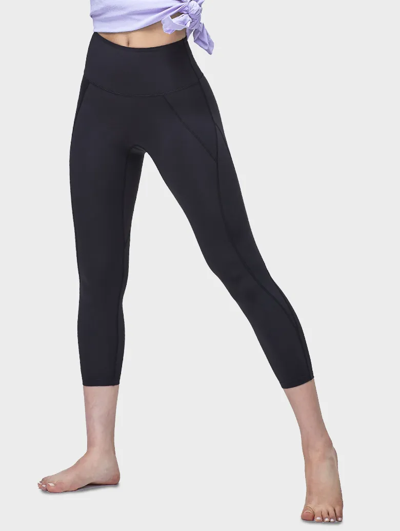 나인제트 우먼 시그니처 7부 레깅스 (블랙/네이비)