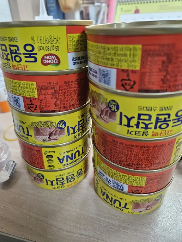 라이트 스탠다드 참치 85g x 10캔 리뷰