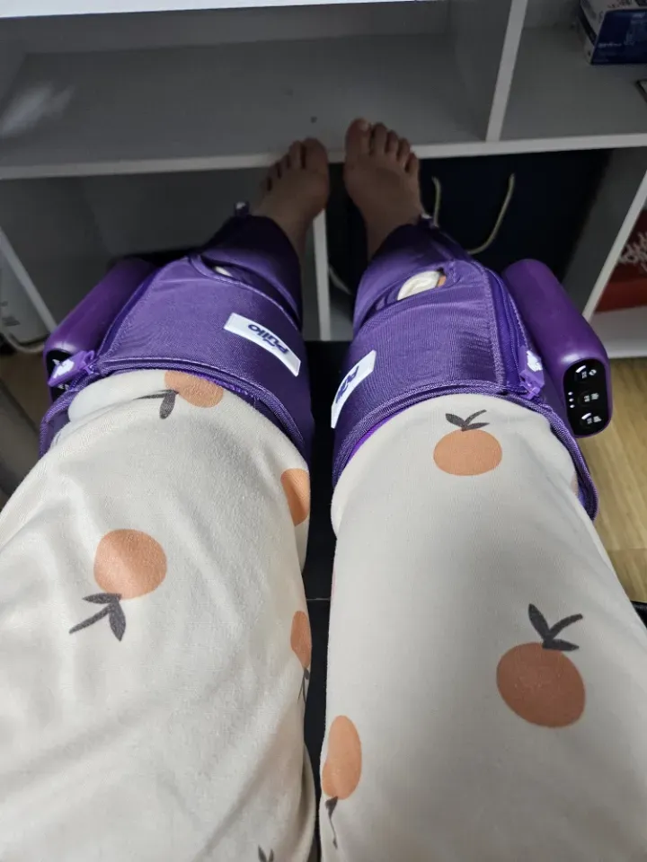 지퍼&벨크로 이중형 종아리 마사지기 리뷰