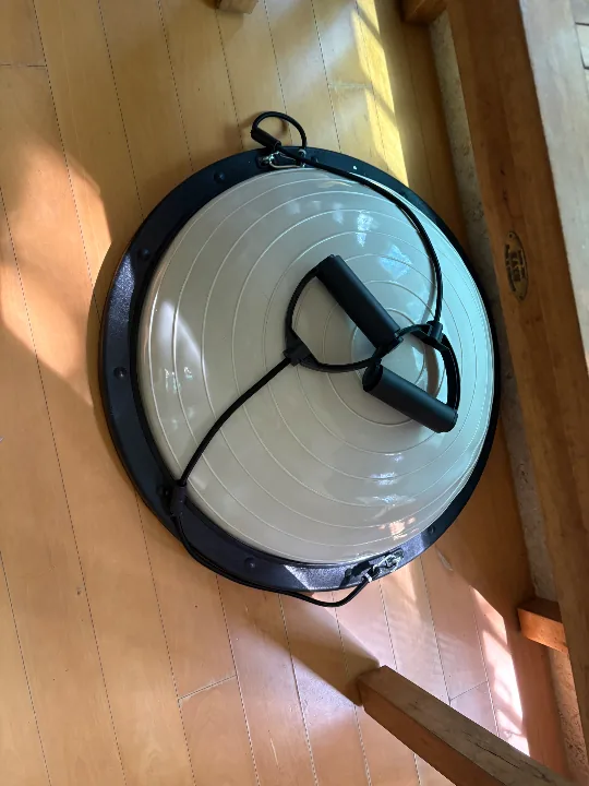 하프짐볼 베이지 58cm 리뷰