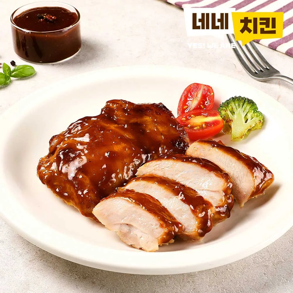 네네치킨 저당 순살닭다리 3종 5팩
