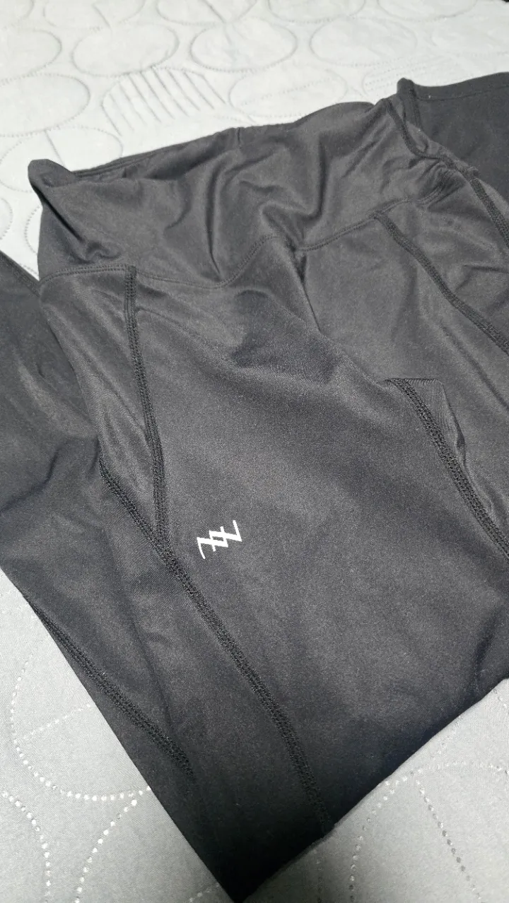 우먼 시그니처 9부 레깅스 - 블랙 L 리뷰