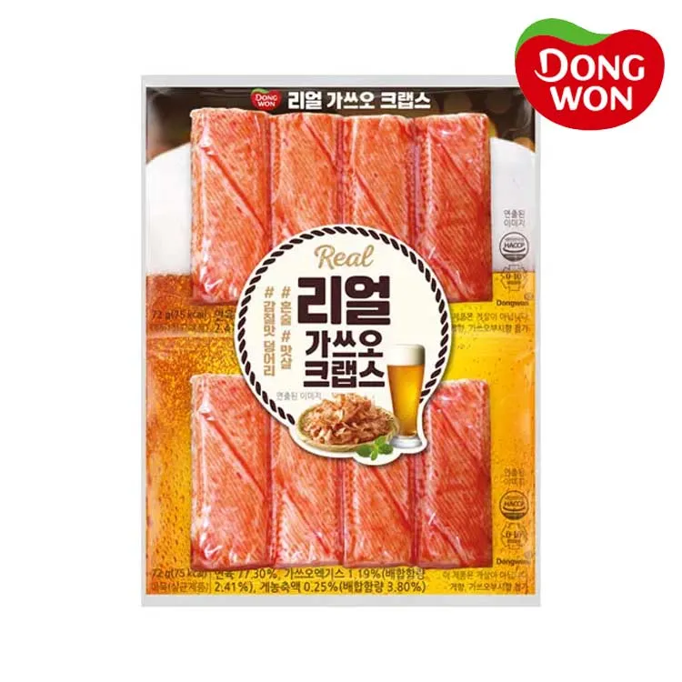 동원 가쓰오 크랩스 72g x 8개
