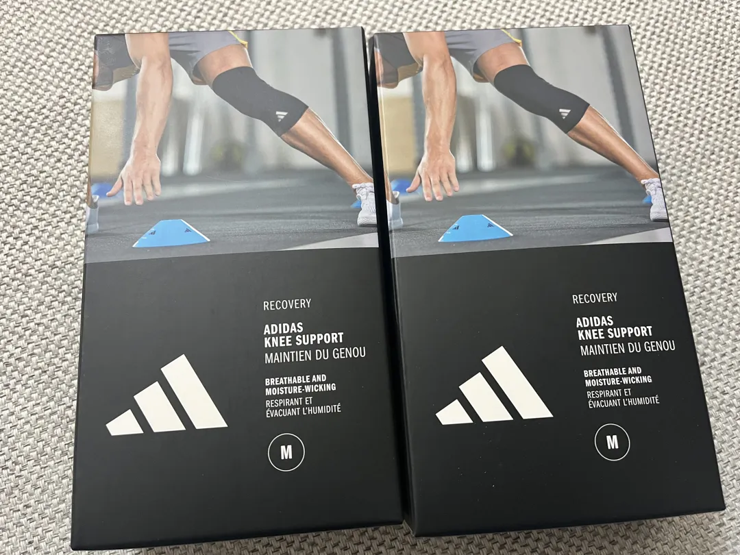 무릎 보호대 화이트 로고 M (1세트) 리뷰
