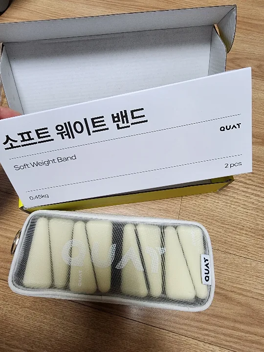 탄성 루프밴드(3ea) + 웨이트 밴드(2ea) 리뷰