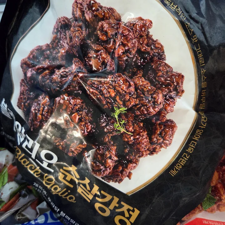 닭다리 순살강정 500g 2종 2팩 (블랙알리오1+달콤양념1) 리뷰