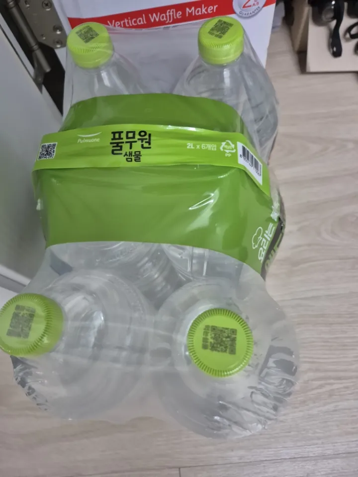 풀무원샘물 무라벨 2Lx6개 리뷰