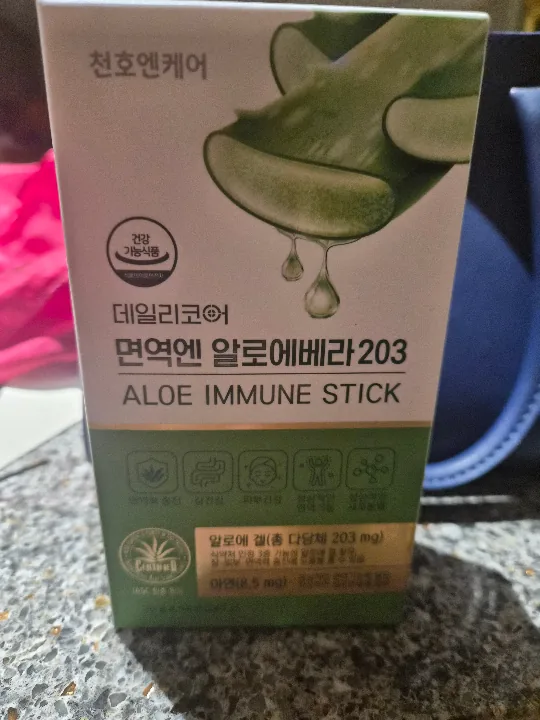 면역엔 알로에베라203 1박스(20g x 14포) 리뷰