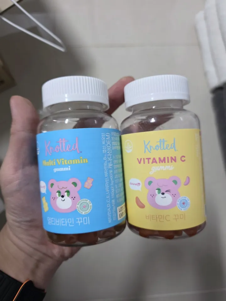 멀티꾸미 + 비타민C꾸미 2개입 세트 리뷰