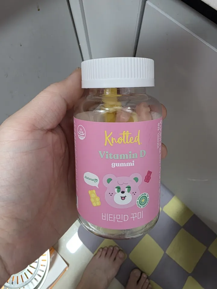 칼슘 & 비타민D 꾸미 60꾸미 리뷰