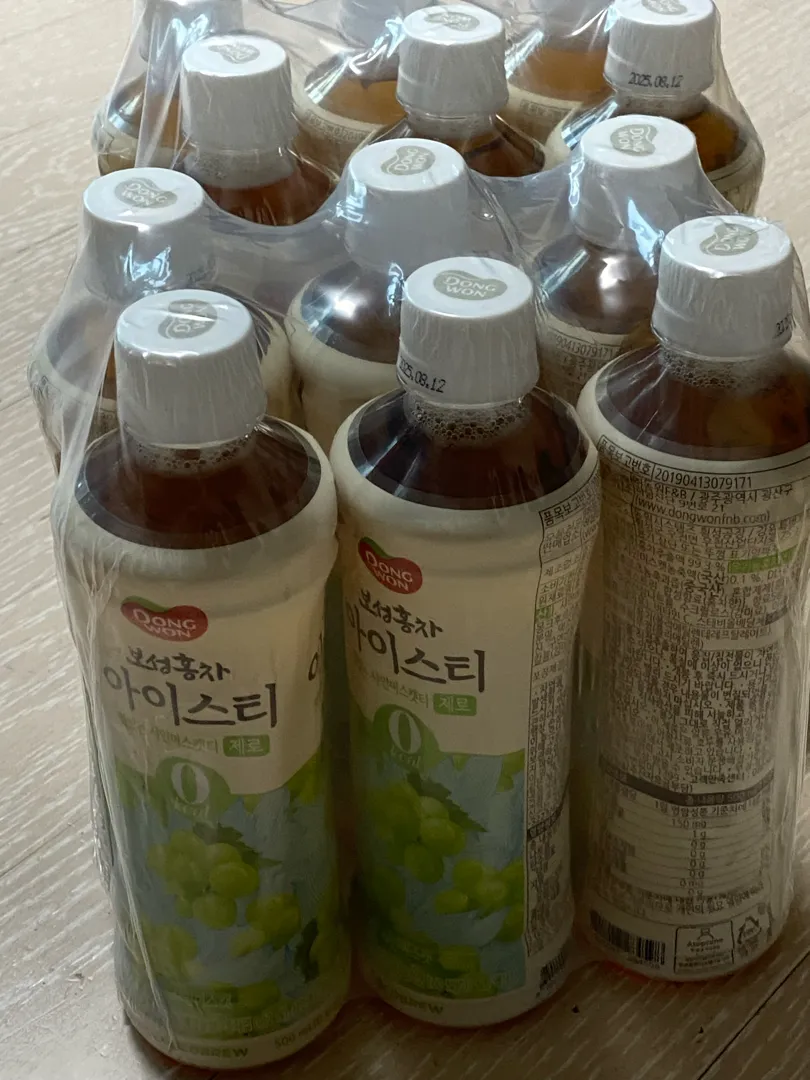 보성홍차 아이스티 제로 샤인머스켓 12병 리뷰