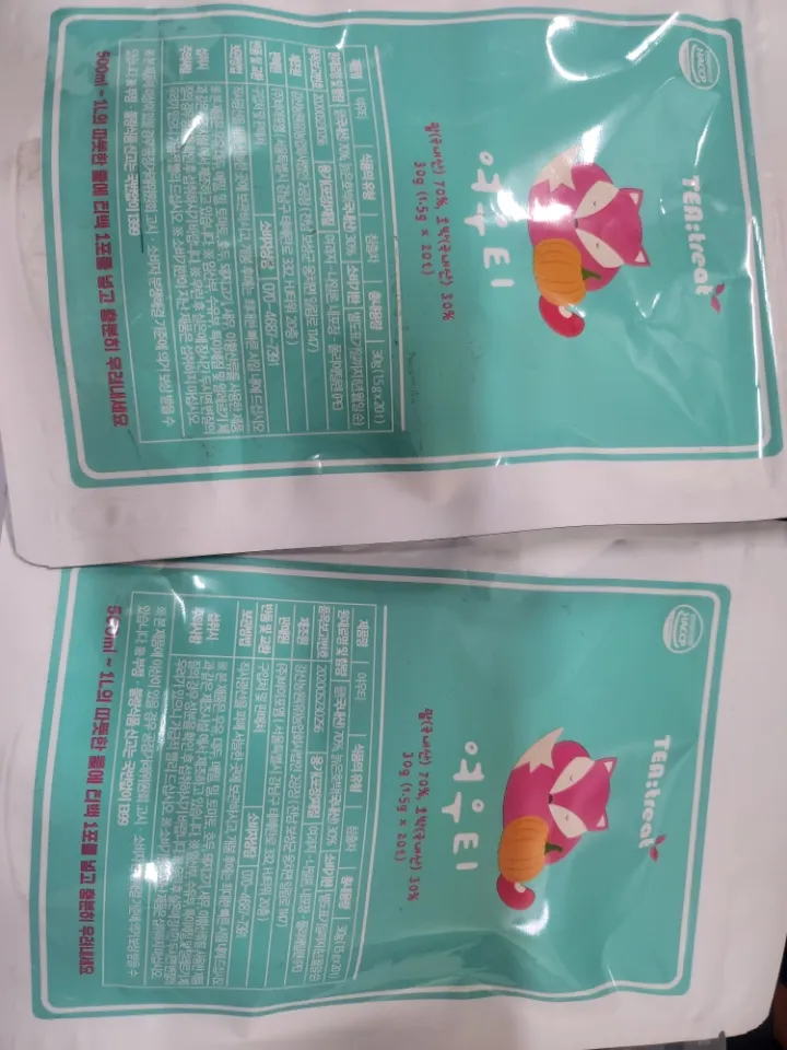 [2+2] 여우티 30g (1.5g*20ea) 리뷰