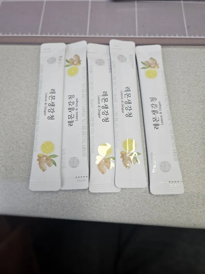 레몬생강청 10ml * 30포 리뷰