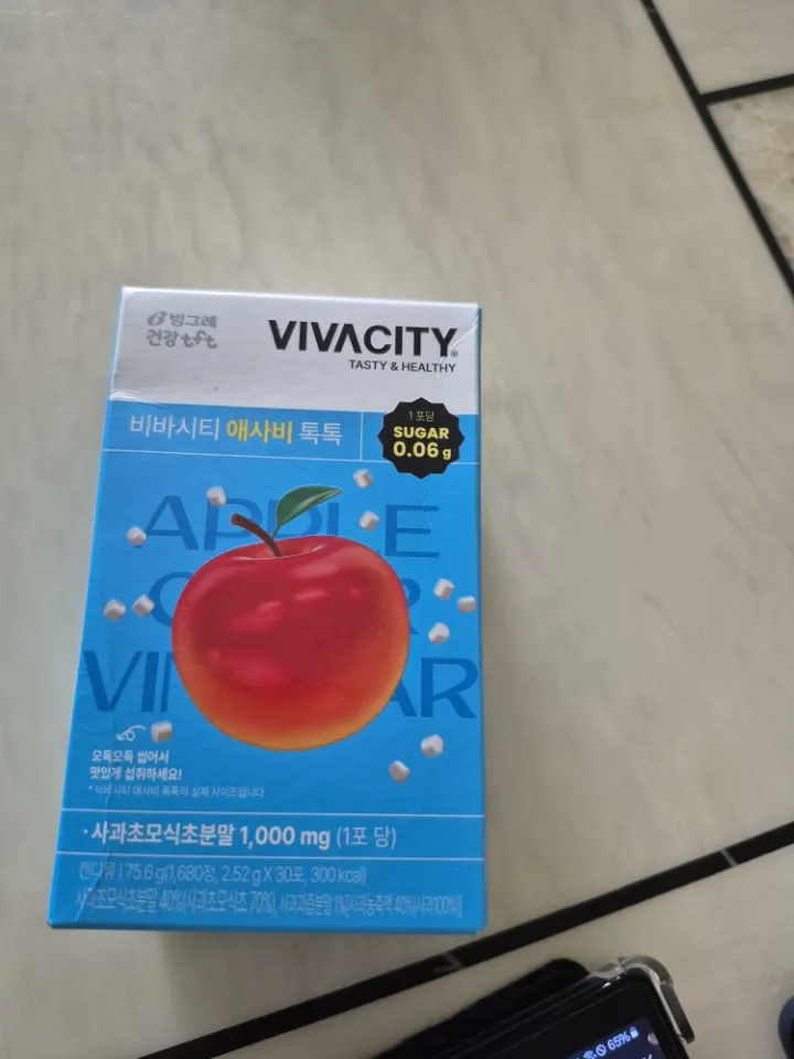 애사비톡톡 30포 * 1박스 리뷰