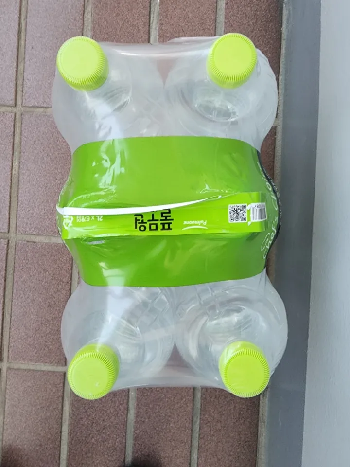 풀무원샘물 무라벨 2Lx6개 리뷰