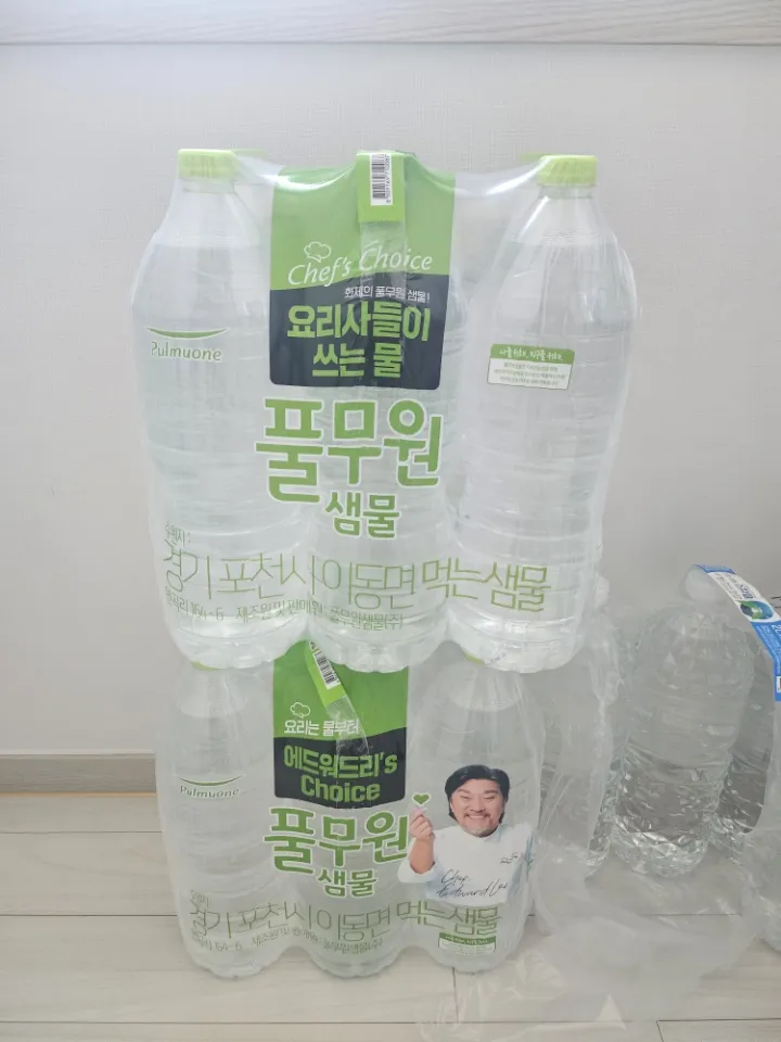 풀무원샘물 무라벨 2Lx6개 리뷰