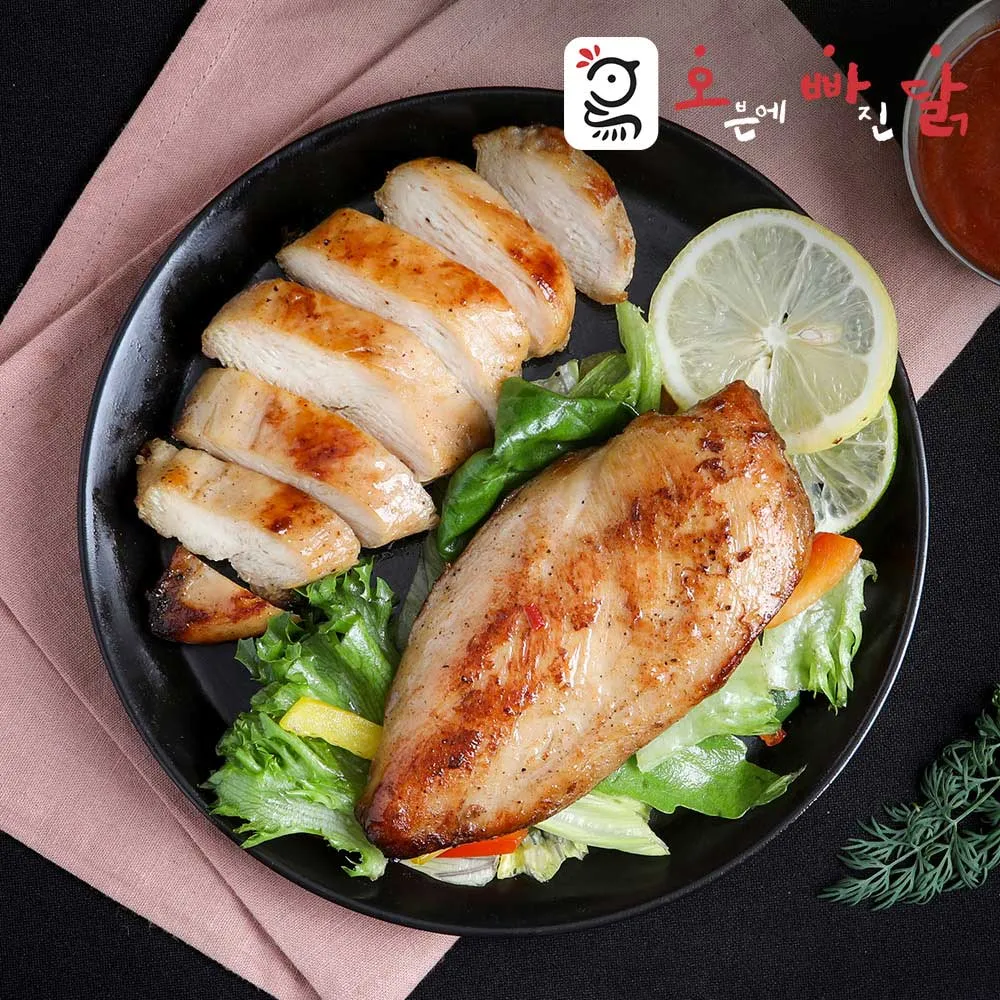 오빠닭 오븐에 빠진 통닭가슴살 5종 5팩