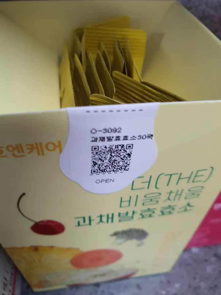 과채 발효효소 1박스 (3g x 30포) 리뷰