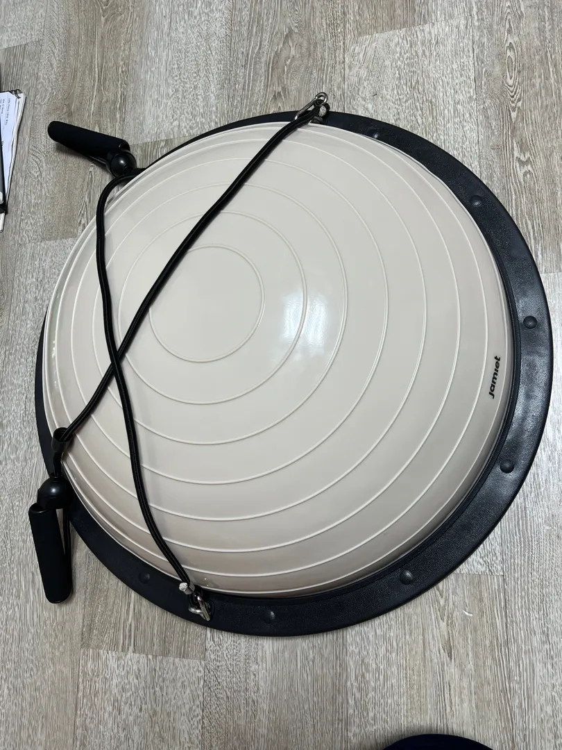 하프짐볼 베이지 58cm 리뷰