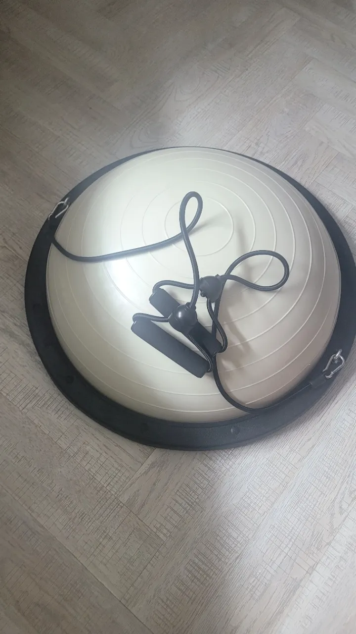 하프짐볼 베이지 58cm 리뷰