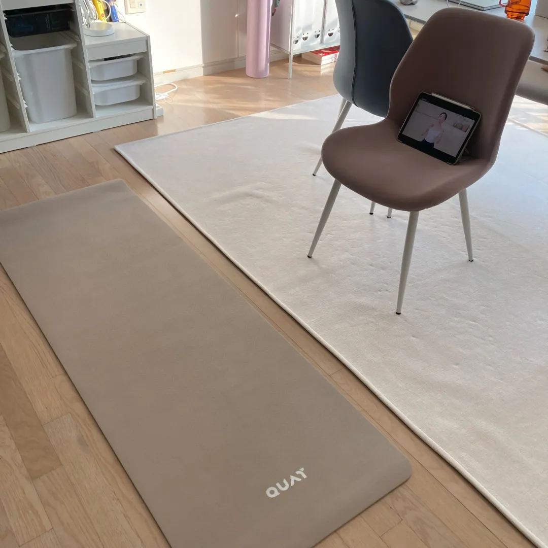 요가매트 베이지투톤 리뷰