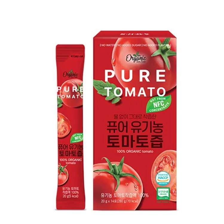 천호엔케어 퓨어 유기농 토마토즙 1박스 (20g X 14포)