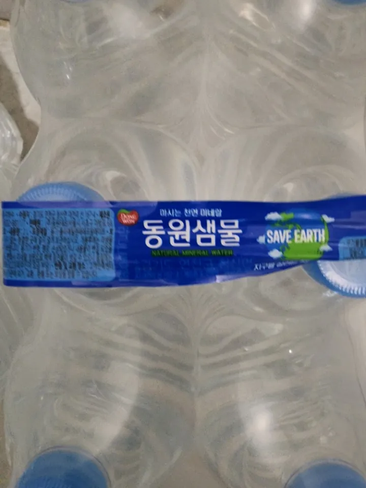 동원샘물 무라벨 2L X 6병 리뷰