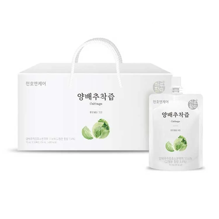 천호엔케어 하루활력 양배추착즙 1박스 (70ml X 30팩)