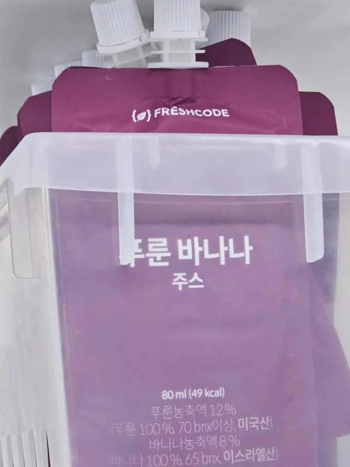 푸룬바나나주스 1박스 (30포 / 1개월분) 리뷰