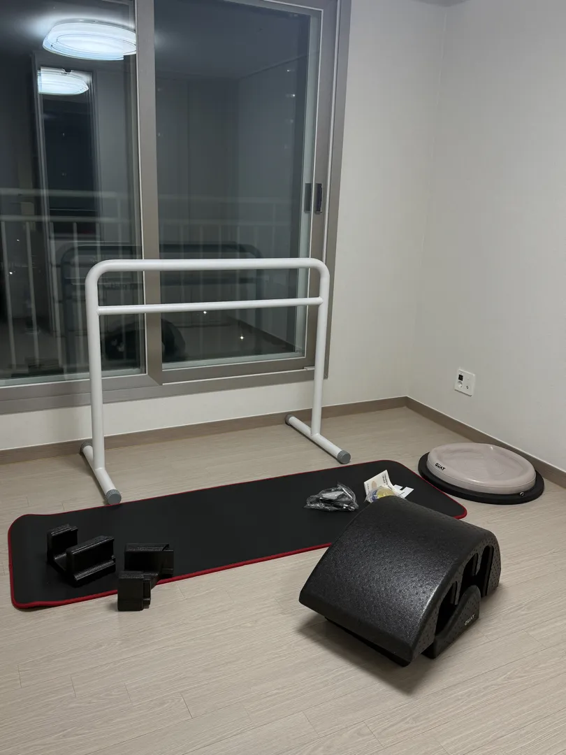 하프짐볼 베이지 58cm 리뷰