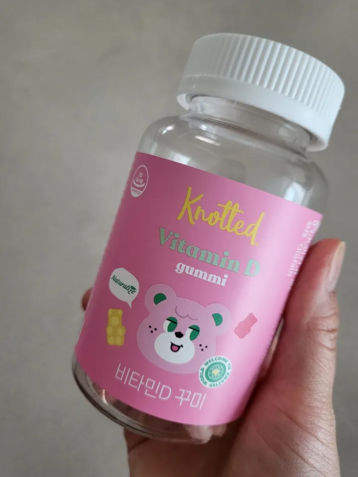 칼슘 & 비타민D 꾸미 60꾸미 리뷰