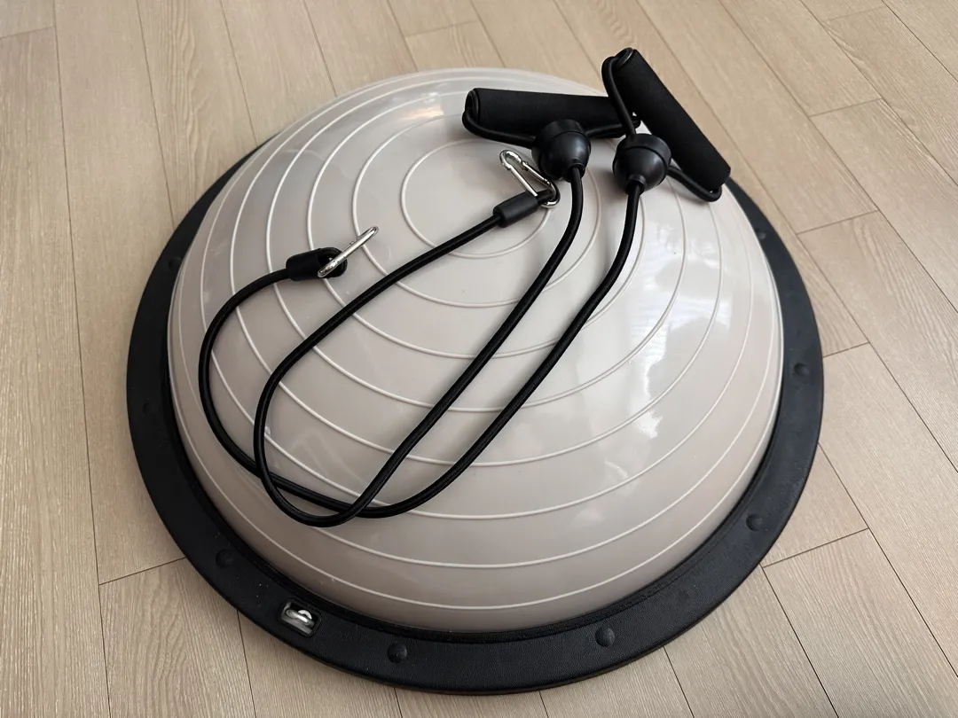 하프짐볼 베이지 58cm 리뷰