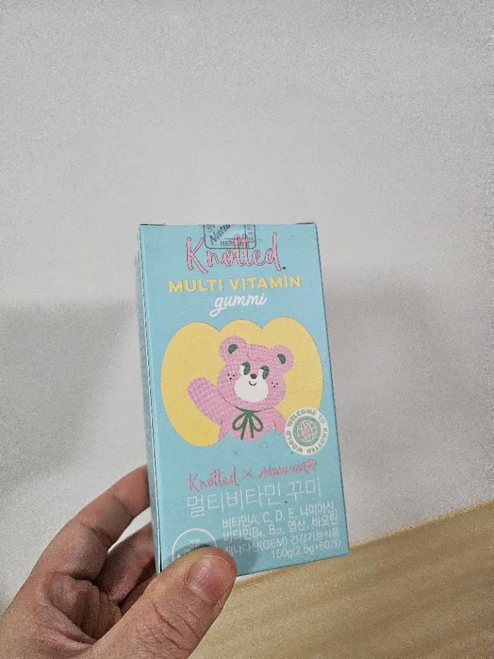 노티드 멀티비타민 꾸미 60꾸미 리뷰