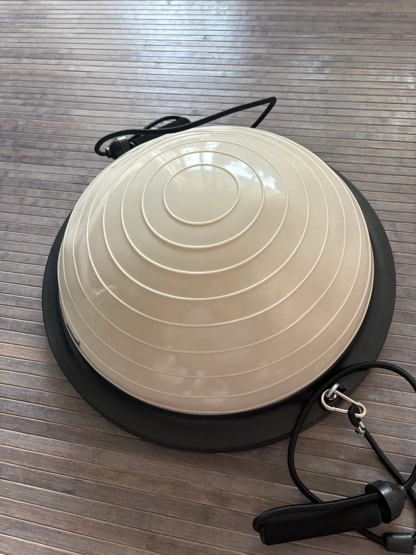 하프짐볼 베이지 46cm 리뷰